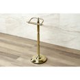 thumbnail image 2 of Kingston Brass CC2107 Freestanding Toilet Paper Holder in Brushed Brass, 2 of 6
