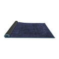 thumbnail image 2 of Ahgly Company Indoor Square Abstract Blue Modern Area Rugs, 8' Square, 2 of 4