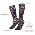 thumbnail image 4 of Naloa Dice Thigh High Socks Extra Long Stretchy Sock Women Over Knee High Opaque Stocking Daily Wear, 4 of 6