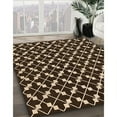 thumbnail image 3 of Ahgly Company Machine Washable Indoor Rectangle Transitional Black Brown Area Rugs, 2' x 4', 3 of 7