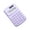 Purple, variant on XIAOLE Basic Standard Calculators,Small Digital Desktop Calculator,With 13-Digit Lcd Display, Battery Solar Power Smart Calculator,For Children'S School Office Standard Functions,Red