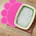 thumbnail image 4 of OFFIGAM Litter Box Pad Mat Cat Litter Mat Rosy PVC 1Pack, 4 of 6