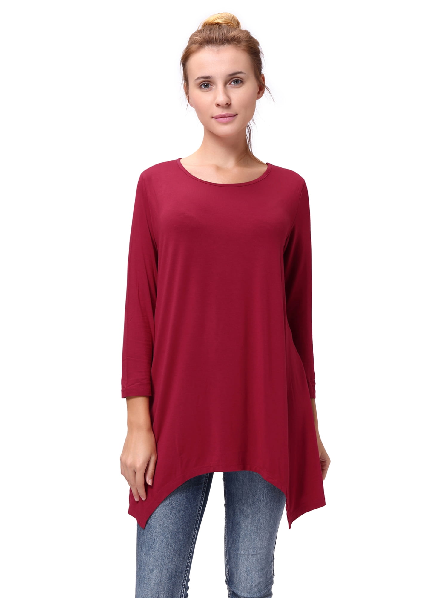 flattering flowy tops