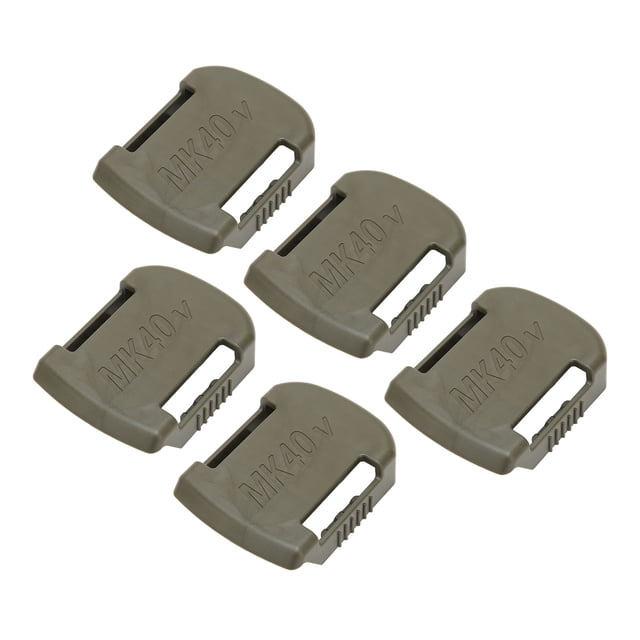 Soporte de batería de iones de litio Bling Bling 5 piezas para batería de litio de 40 V