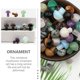 thumbnail image 3 of 4Pcs Garden Mushroom Landscaping Ornaments Mushroom Decorations DIY Accessories, 3 of 4