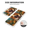 thumbnail image 2 of Sikiie Artistic Sunflower Corgi Kitchen Mat 2 PCS Cushioned Kitchen Rug, Waterproof Non-Slip Kitchen Mats for Kitchen, Floor Home, Sink, Laundry, 2 of 6