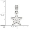 thumbnail image 2 of 10K White Gold 10Kw Logoart Vanderbilt University Small Pendant (18 X 12) Made In United States 1w001vau, 2 of 5
