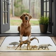 thumbnail image 3 of ONETECH Giraffe Square Floor Mat for Home Entrance Indoor Outdoor 19.68*39.37 in, 3 of 6