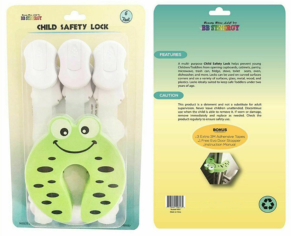 Baby Safety Locks  Child Safety Strap, Toddler Proof Adjustable