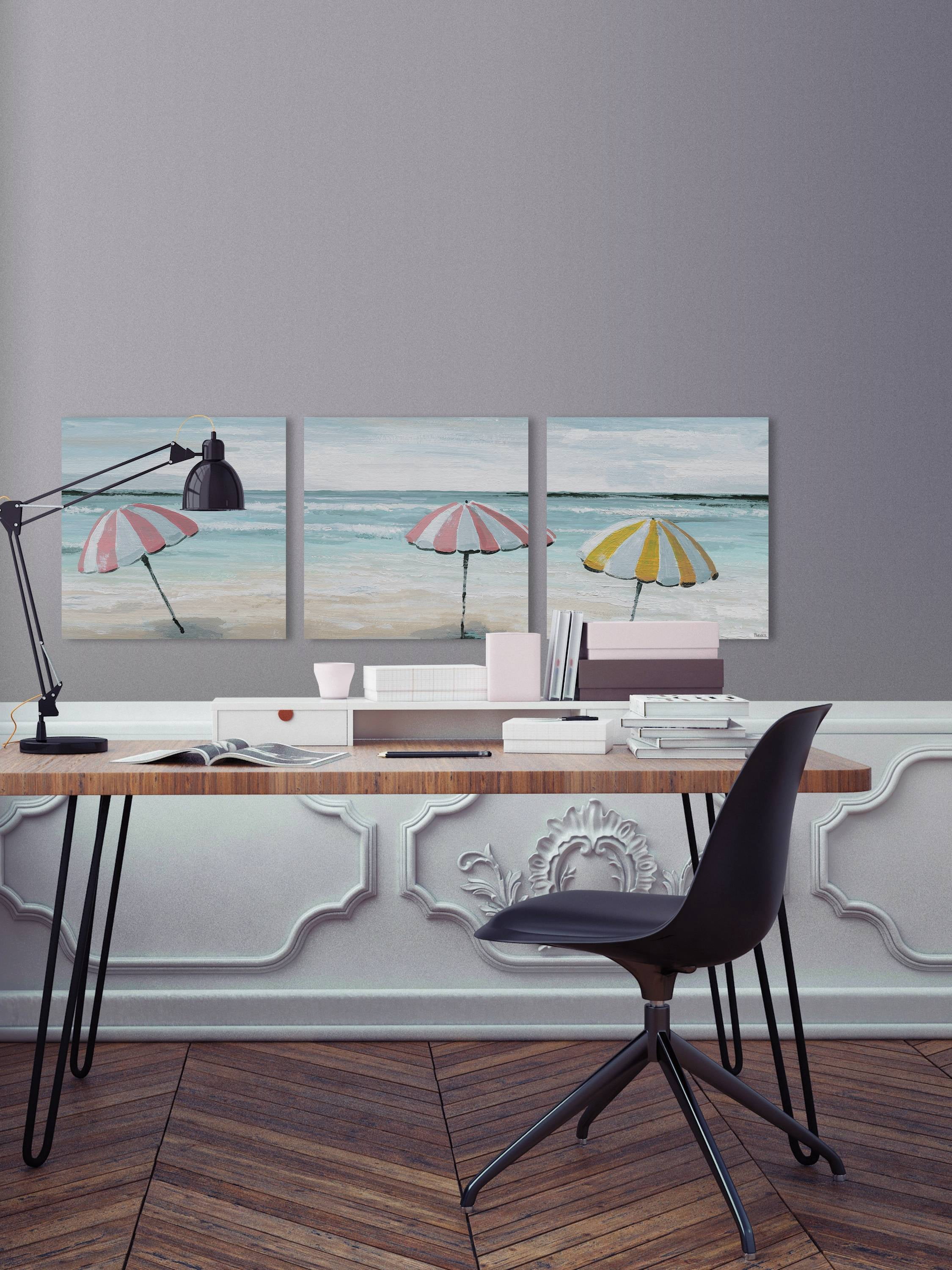 Candy-Colored Tents Triptych