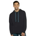 thumbnail image 4 of Next Level Unisex French Terry Pullover Hoody L BLACK/ HTHR GREY, 4 of 5
