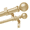 Gold, variant on HEI! DEAR 1" Heavy-Duty Adjustable Double Curtain Rod Set 36-120" with Matte Black Ball Finials