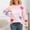 Pink, variant on Qulqfy Cute Sweaters for Women Long Sleeve Pink Pullover Crew Neck Hearts Knitted Shirts Winter Sweaters for Women 2025 L
