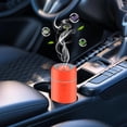 thumbnail image 1 of SEEDSEEL 100ML Car Essential Oil Diffuser, Mini Air Humidifier with 7-LED Color Changing, Suitable for Car (Orange), 1 of 6