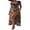Black, variant on xiaxaixu Women Cap Sleeve Mini Dress Casual Floral Print Backless Corset Party Dress for Beach Cocktail Summer Streetwear