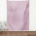 thumbnail image 3 of Abstract Geometry Fabric by the Yard Upholstery, Repeating Random Dots Fruit Inspired Illustration, Decorative Fabric for DIY and Home Accents, Pale Pink Charcoal Grey by Ambesonne, 3 of 4