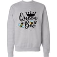 thumbnail image 2 of Inktastic Queen Bee Adult Sweatshirt, 2 of 4