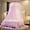 Purple/White, variant on Bed Canopy Princess for Girls,Bed Canopy Curtain Double Layer Sheer Mesh Dome Bed Curtain- Round Lace Princess Mosquito Net Tent for Twin Full Queen King Bed(Pink/White)