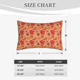 thumbnail image 3 of Fotbe Yellow And Red Maple Leaves Pillow Cases - Envelope Closure - Luxury, Extra Soft, Cooling Pillow Covers - Wrinkle, Fade, Stain Resistant-20"x30", 3 of 8