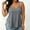 Gray plus size tank top a1, variant on Women Plus Size V Neck Sleeveless Curved Hem Tank Top Dressy Casual Summer Tops for Vacation Beach Fashion Clothes, Army Green 3XL