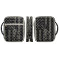 thumbnail image 3 of Xixirimido American Flag Liberty Print Bible Cover Case for Women Men, United States 250th Anniversary Bible Cover with Handle Quilted Bible Carrying Case Bag Bible Accessories, 3 of 7