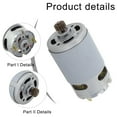 thumbnail image 3 of High Performance Rs550 12V Motor With 13 Teeth For Bosch Gsr10 8V And Gsr120Li, 3 of 8