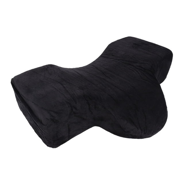 Beauty Eyelash Extension Neck Pillow, Grafted Eyelash Extension Pillow, Comfortable Memory Foam Grafted Eyelash Curve Pillow, with Makeup Pocket, for Lash Extensions Salon