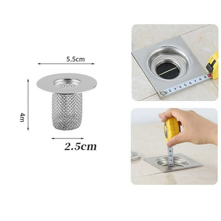 

Goodhd Multifunctional Steel Floor Drain Filter Mesh Basket Hair Filter