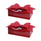 thumbnail image 1 of 2x Cajas de regalo para el día de San Valentín Regalos de San Valentín para ella Cajas de flores delicadas Rojo, 1 of 9