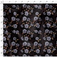 thumbnail image 4 of Soimoi Pure Silk Black Fabric By the Yard - 42 Inch Wide - Florals Print Fabric - Elegant and Timeless Patterns for Fashion and Home Decor Printed Fabric, 4 of 6