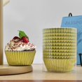 thumbnail image 2 of 200 Pcs Gold Foil Cupcake Liners Standard Baking Cups Muffin Paper Cases, 2 of 5