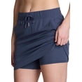 thumbnail image 3 of RBX Active Fashion Rounded Hem Active Skort with Drawstring Waistband, 3 of 6