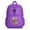 Purple, variant on - PD Moreno's Golden Retriever - Cute School Travel Backpack
