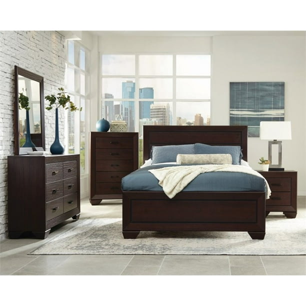 Coaster Fenbrook 4 Piece California King Panel Bedroom Set Walmart Com Walmart Com