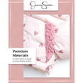 thumbnail image 6 of Jessica Simpson Baby Girls Puffer Jacket Sherpa Lined Hood Quilted Winter Coats, 6 of 7