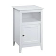 thumbnail image 5 of Designs2Go Storage Cabinet End Table with Shelf in White Wood Finish, 5 of 6