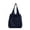 Deep Blue, variant on Denim Tote Bag Shoulder Handbag for Shopping Travel, Open Top with Front Pocket, Casual Everyday Carry for Women Men