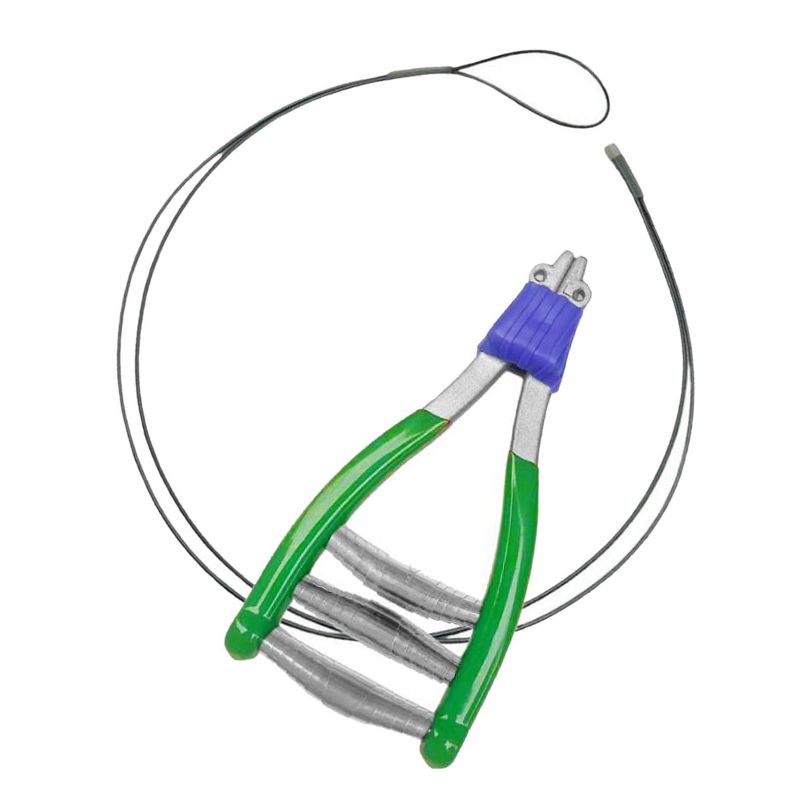 harayaa Sports Starting Clamp and Extension Line Equipment for Racket Tennis Racquet Green