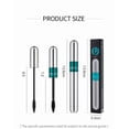 thumbnail image 4 of 2 Pcs Mascara 2-in-1 Fiber Mascara Eyelash Extension Lengthening Volumizing Waterproof Makeup Tool For Daily Beauty, 4 of 5