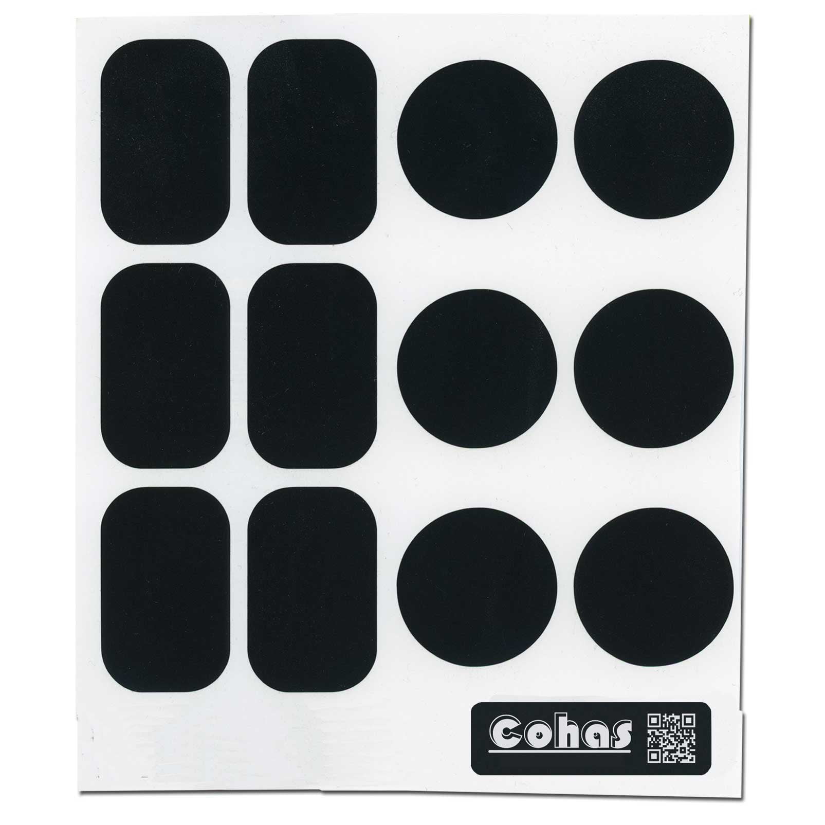 Cohas kamenstein or CS Spice Jar Chalkboard Labels, No Marker, 84 Labels