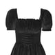 thumbnail image 5 of Retro Gothic Dress Lolita Elegant Ruffles Princess Dress Soft Short Sleeve Lace Skirts Corset Japanese Style for Cosplay Travel Women Negro, 5 of 5