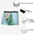 thumbnail image 6 of Haiem Dog Wrapped in Towel Men's Boxer Briefs, Every Day Comfort Stretch Cotton Moisture-Wicking Underwear-Large, 6 of 9