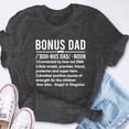 thumbnail image 6 of EcoLoom Bonus Dad Definition Short Sleeve Unisex T Shirt, 6 of 6