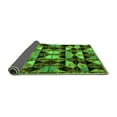 thumbnail image 2 of Ahgly Company Indoor Square Oriental Green Modern Area Rugs, 4' Square, 2 of 4