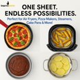 thumbnail image 3 of Impresserve 14 Inch Round Silicone-Coated Parchment Paper Baking Liners, 100 Sheets, 3 of 10