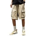 thumbnail image 1 of Pantalones cortos de algodón para hombre, Shorts masculinos de camuflaje, informales, con múltiples bolsillos, estilo Hip Hop táctico y militar, para verano, 2023, 1 of 4