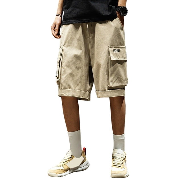 Pantalones cortos de algodón para hombre, Shorts masculinos de camuflaje, informales, con múltiples bolsillos, estilo Hip Hop táctico y militar, para verano, 2023
