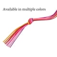 thumbnail image 5 of Imitación Gamuza Cordón 2,4mm Microfibra Cuentas Hilo 100 Yardas/90M Artesanía Cuerda para Joyería Fabricación Borla Pulsera Collar Bricolaje, Acero Rosa, 5 of 5