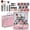 Pink, variant on Color Nymph Starter Makeup Kit for Tweens Girls, Train Case for Women Full Kit with Eye Shadow, Lipstick, Blush, Brushes, Lipgloss, Mascara, Brow Wax and Mirror Pink Full Starter Cosmetics Set