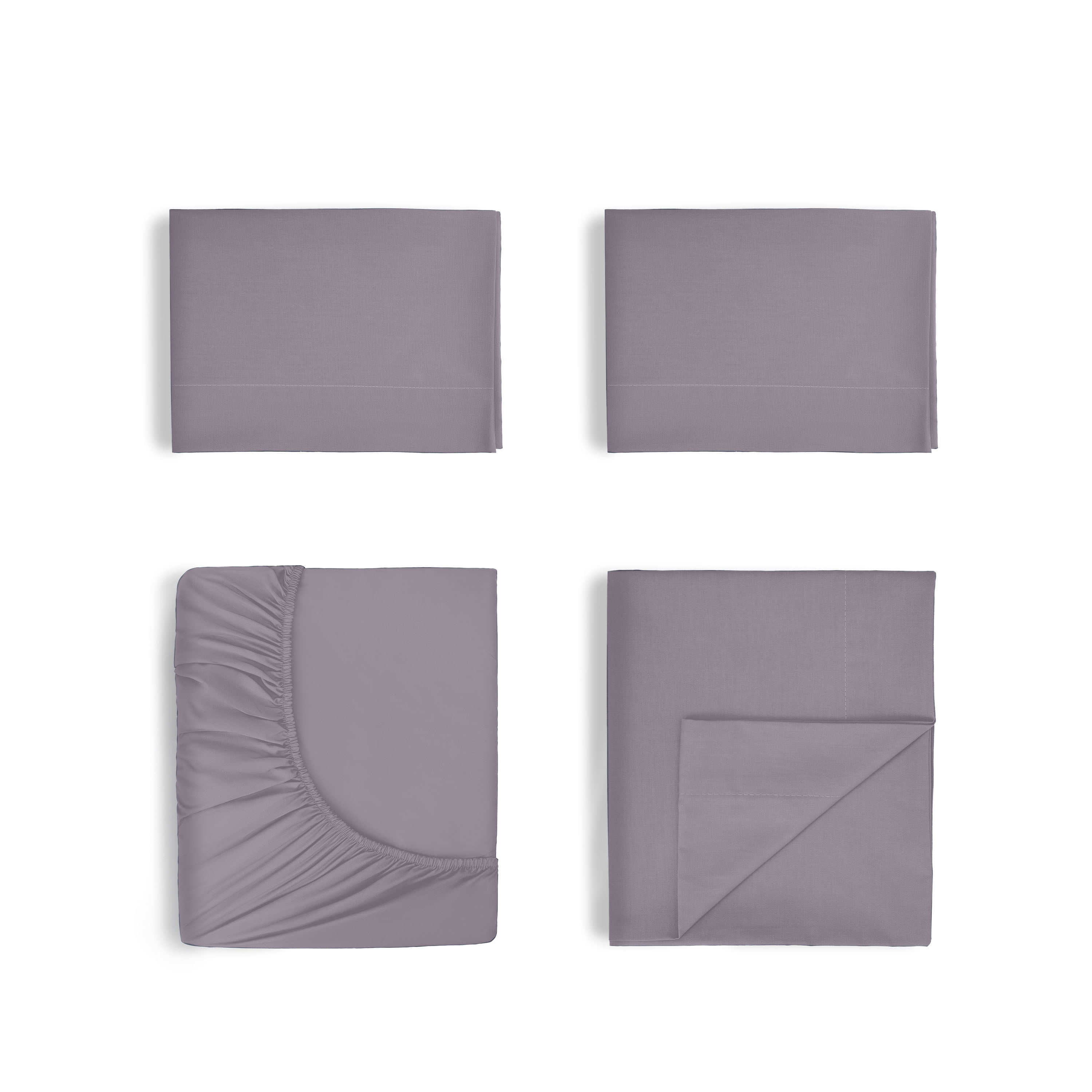 Martex 4-Piece King Sheet Set | 100% Supima Cotton 700TC Sateen | Iris